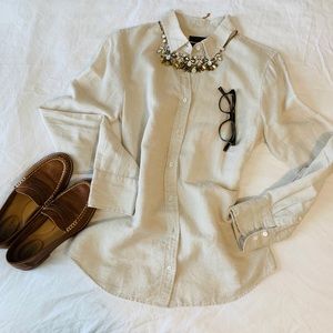 👌🏼J.Crew Button Down Shirt NWOT - size 4